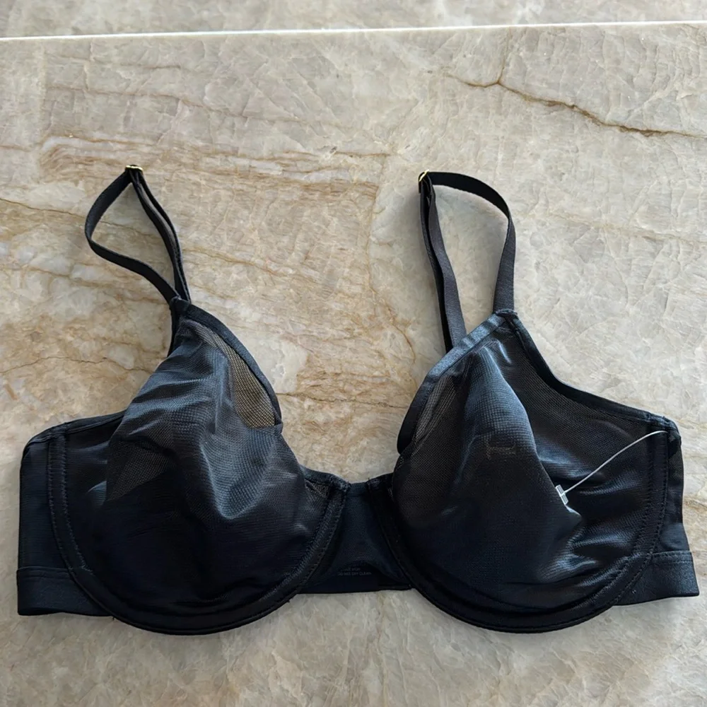 NWOT Soma Unbelievable Lift Perfect‎ Coverage Bra Mesh Sheer Underwired